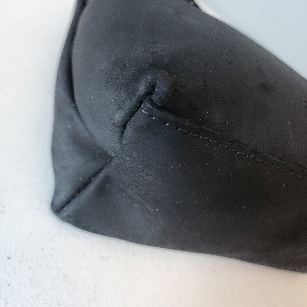 Portland Leather Black Crossbody Bag - Picture 9 of 16